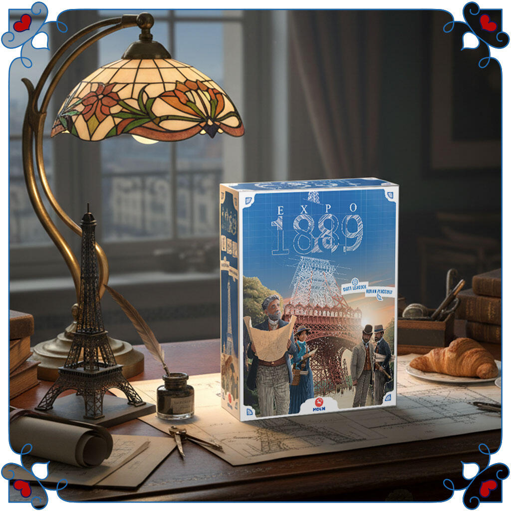 Expo 1889 - Jeu de société de stratégie et construction Moon Éditions